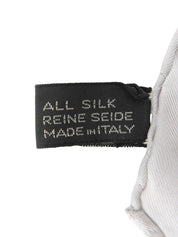 Ribbon motif scarf gray/multi