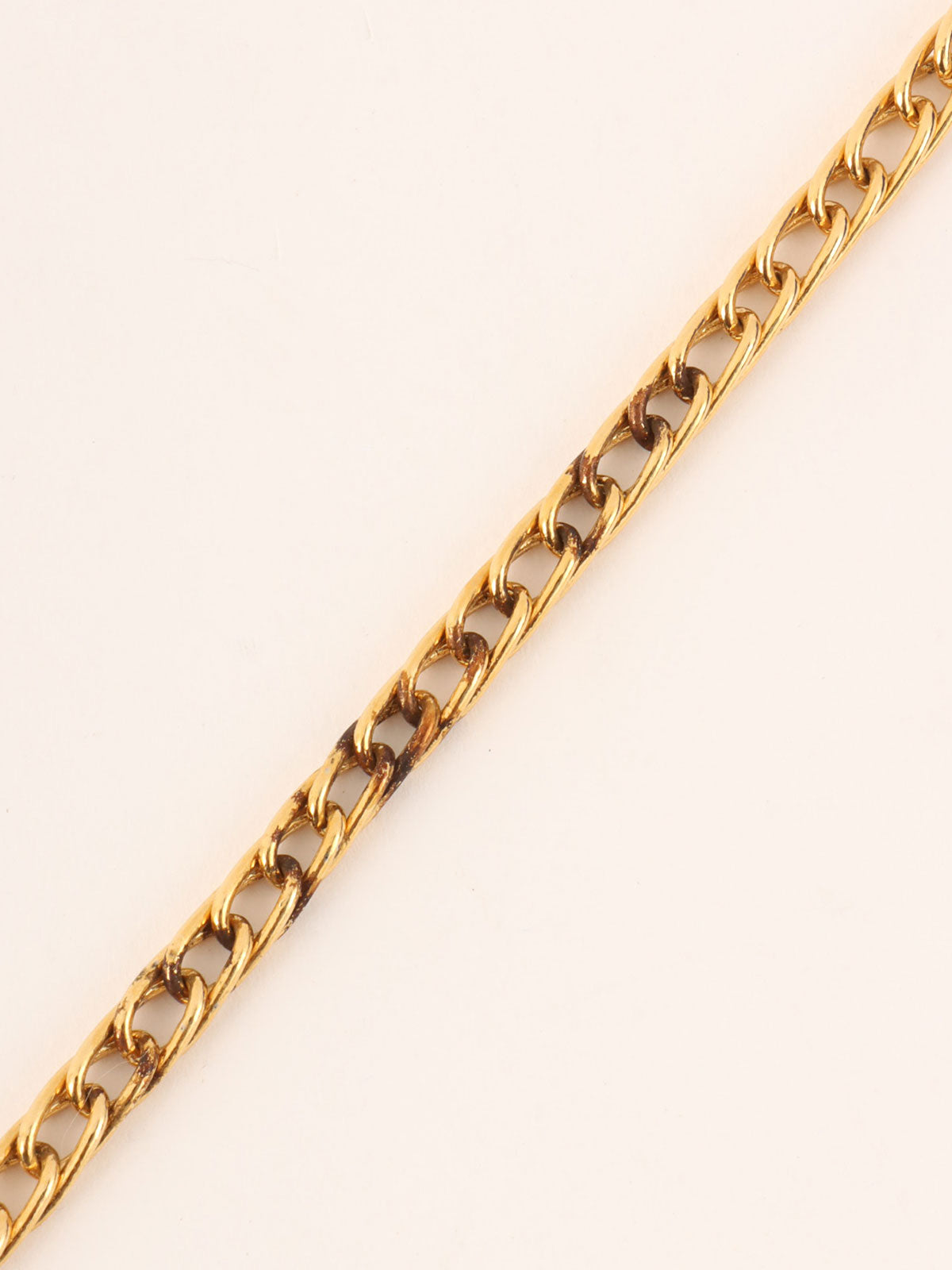 蓝色/多色缎面宝石图案徽标牌链条包