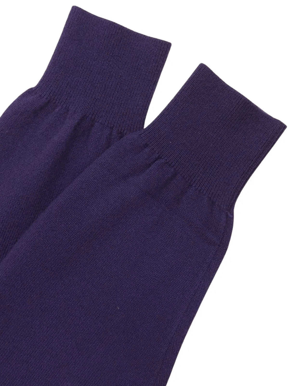 Purple Logo Emblem Knit Top