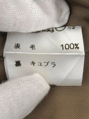 米色/多色羊毛格纹夹克
