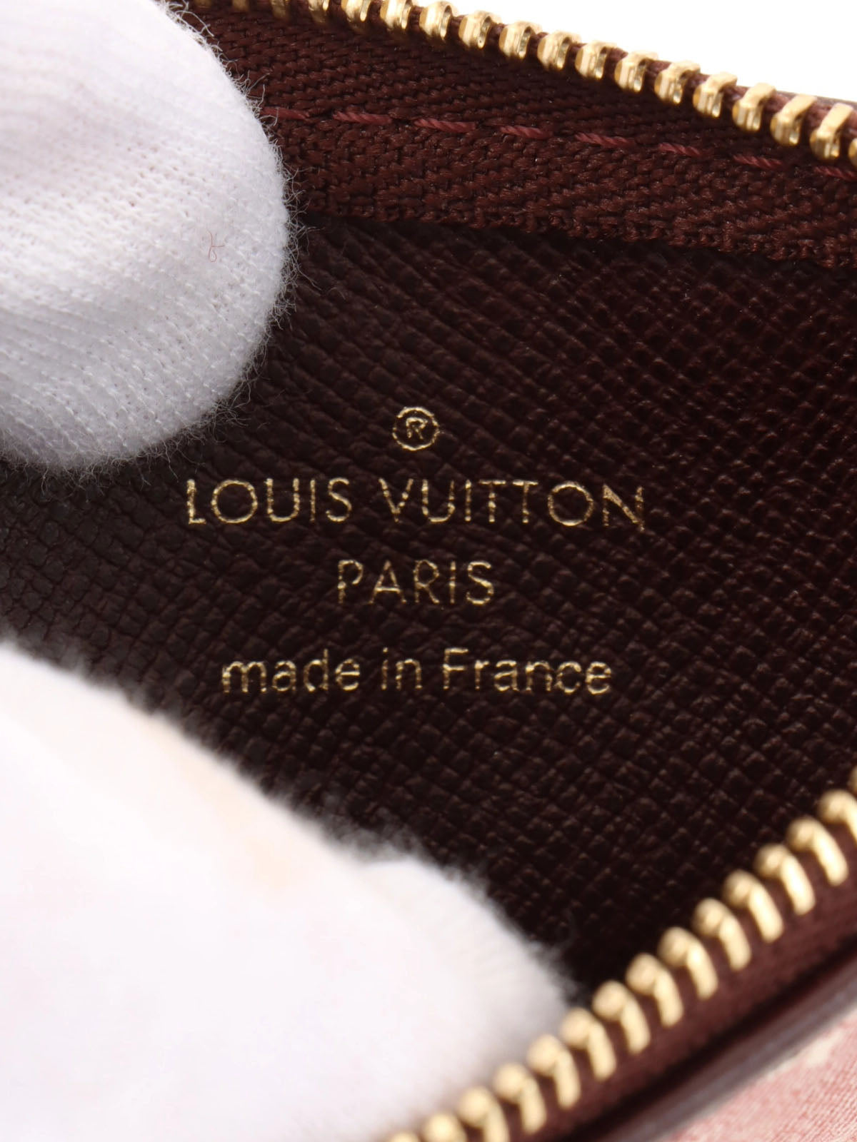 2012 Monogram Idylle Pochette Cle Sepia