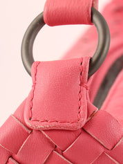 Pink Intrecciato Handbag