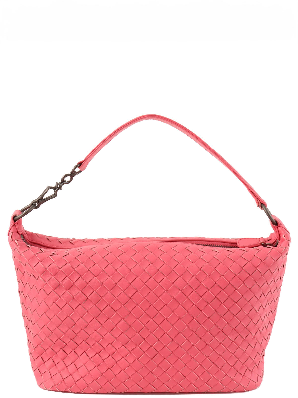 Pink Intrecciato Handbag