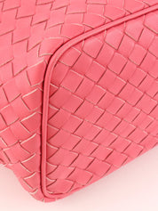 Pink Intrecciato Handbag