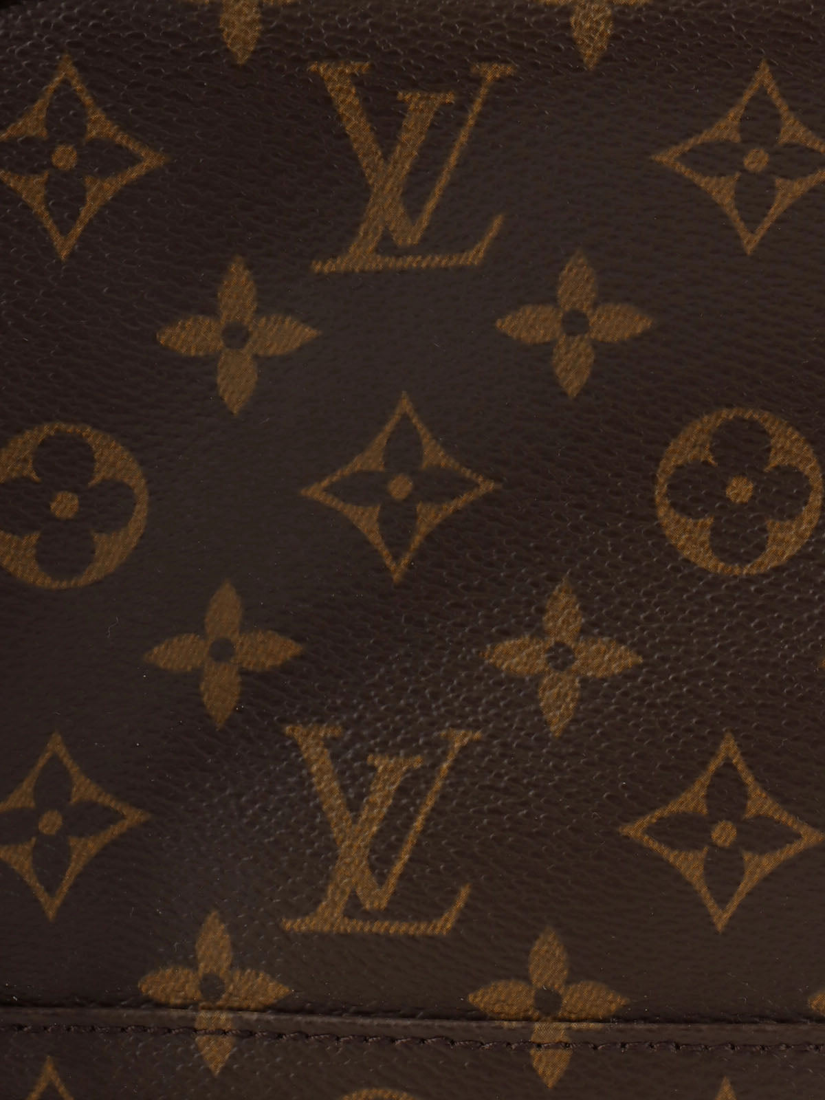 2003 Monogram Montsouris GM 帆布棕色
