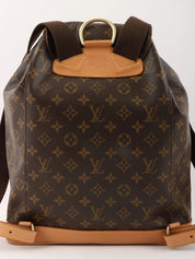 2003 Monogram Montsouris GM 帆布棕色