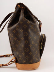 2003 Monogram Montsouris GM 帆布棕色