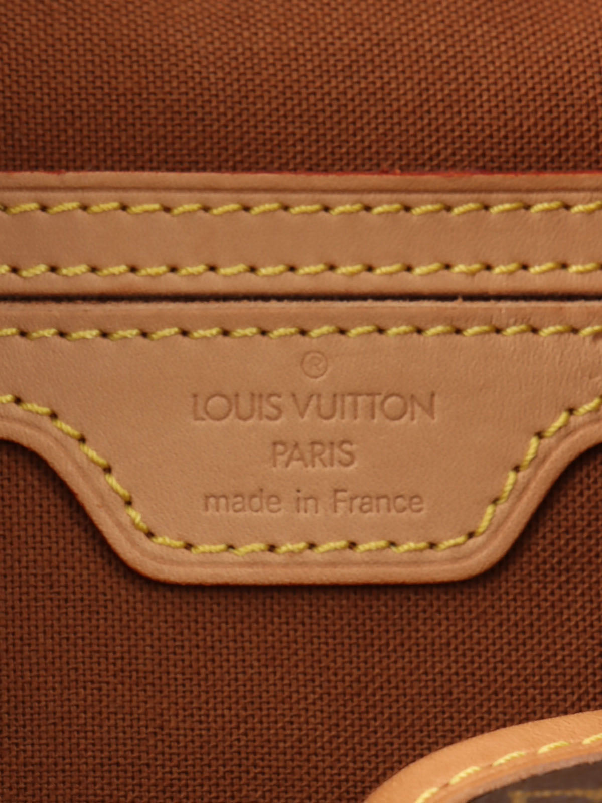 2003 Monogram Montsouris GM 帆布棕色