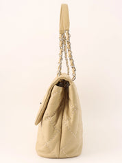 2014 Wild Stitch CC Turnlock Chain Bag, Beige