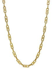 Macadam Chain Necklace Gold