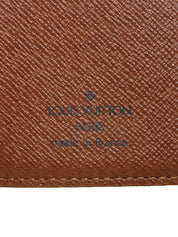 2002 Canvas Monogram Agenda Brown