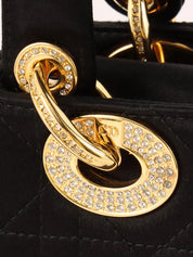 Lady Dior 缎面迷你黑色款