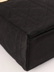 Lady Dior 缎面迷你黑色款