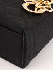 Lady Dior 缎面迷你黑色款