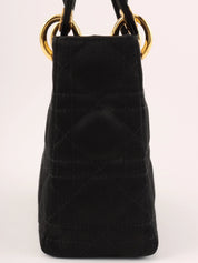 Lady Dior 缎面迷你黑色款