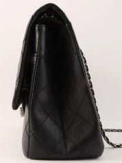 2008 2.55 Chain Shoulder Bag Black