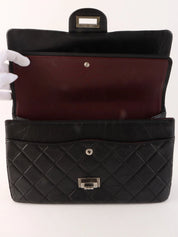 2008 2.55 Chain Shoulder Bag Black