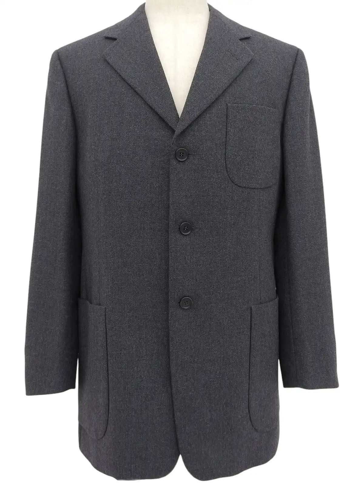 Grey wool jacket