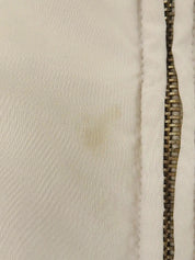 Logo Zip-Up Down Jacket, Ivory
