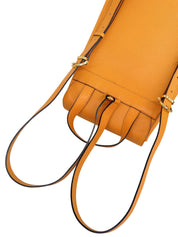 Logo Plate Backpack Orange