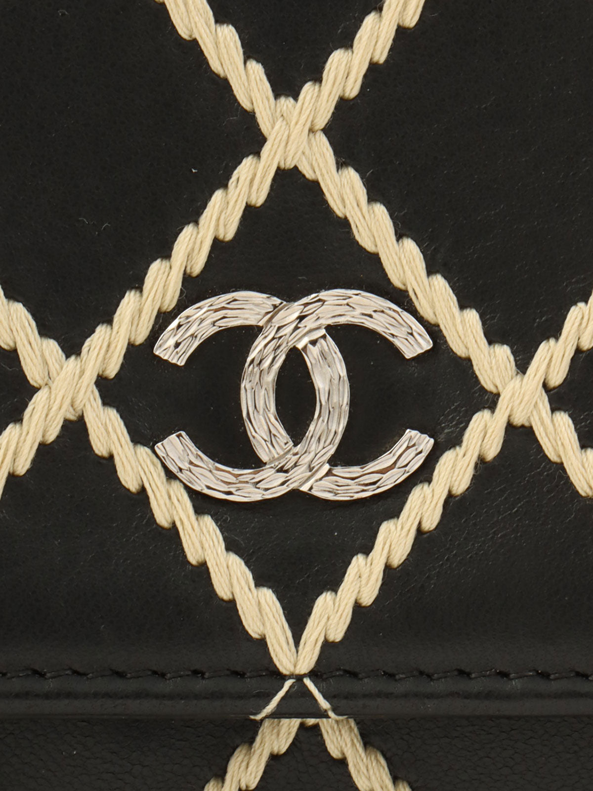 2014 Wild Stitch CC Mark 金属链钱包(黑色)