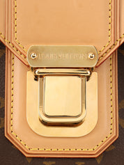 2008 帆布字母组合问候棕色