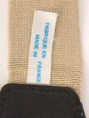 Logo Suspenders Beige