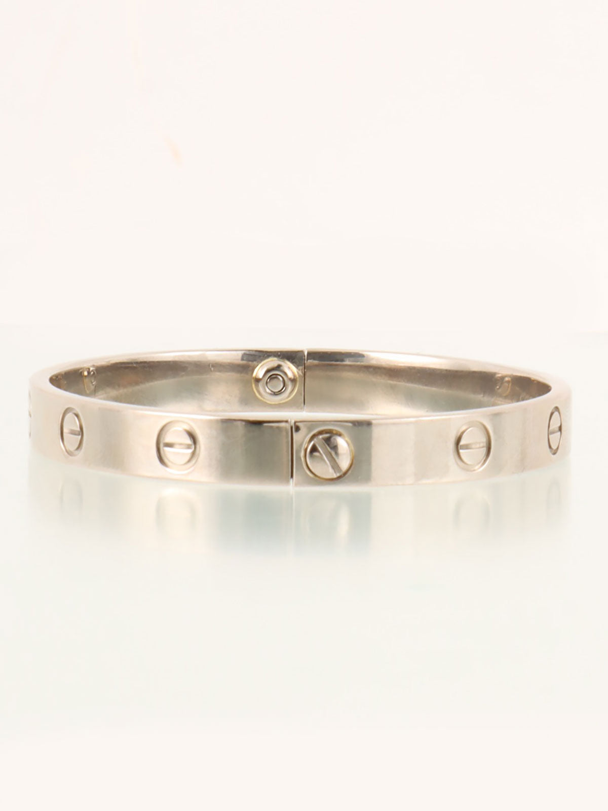 18K Love Bracelet Silver