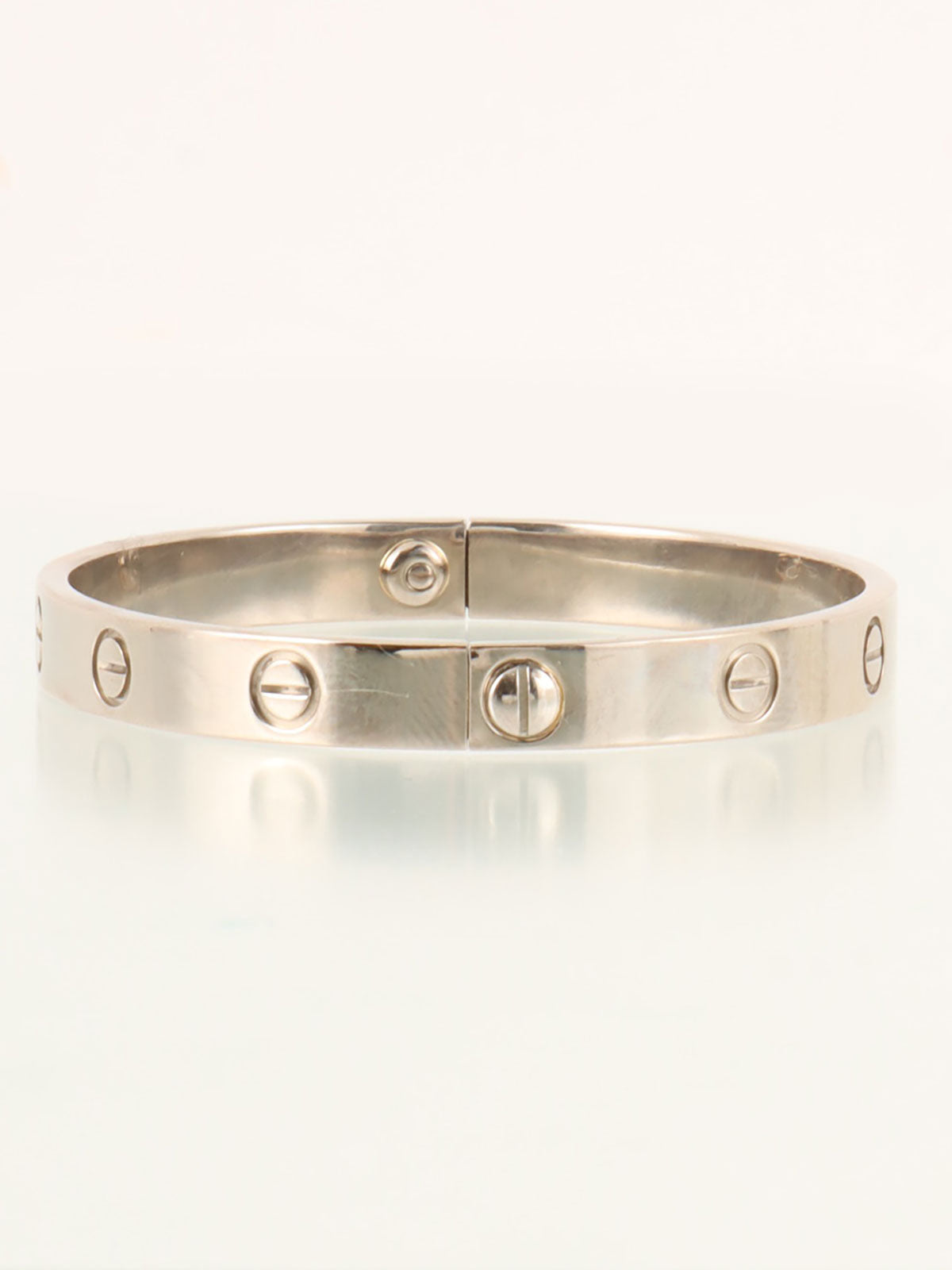 18K Love Bracelet Silver