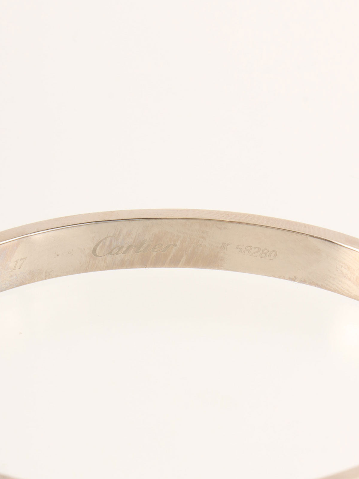 18K Love Bracelet Silver