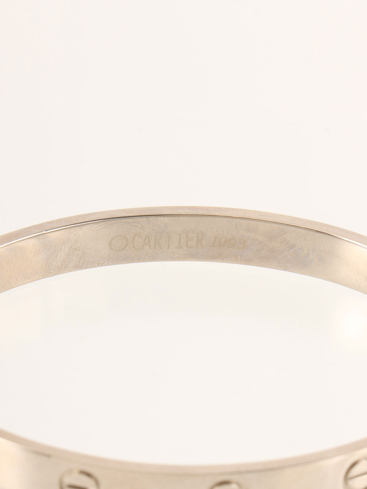 18K Love Bracelet Silver