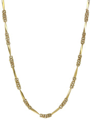 デザインチェーンネックレス ゴールド