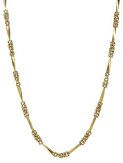 デザインチェーンネックレス ゴールド