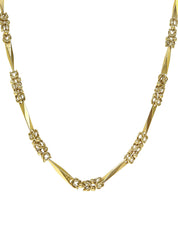 デザインチェーンネックレス ゴールド