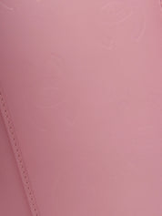 2004 Cambon logo zip long wallet in pink/black