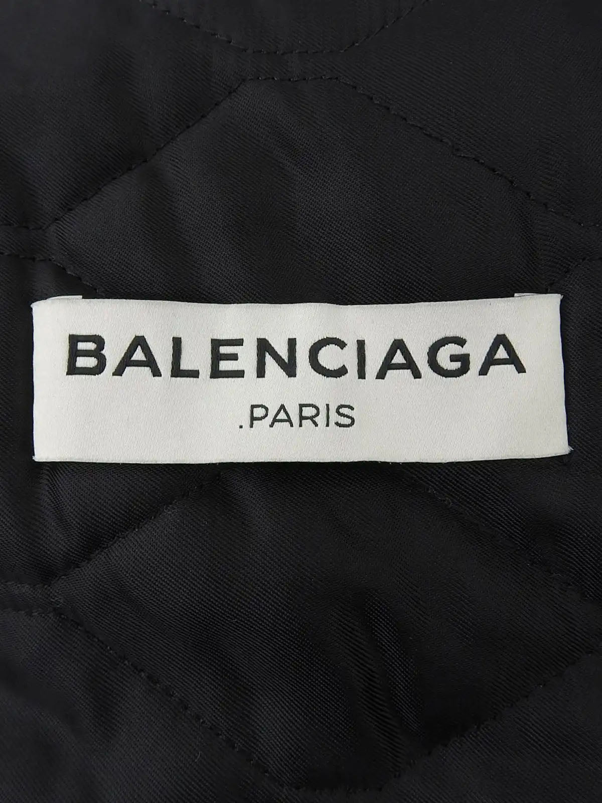 Wool duffle coat in black