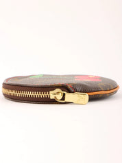 2005 Takashi Murakami Collaboration Monogram Cherry Coin Loose Brown/Multi
