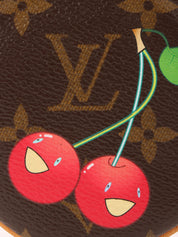 2005 Takashi Murakami Collaboration Monogram Cherry Coin Loose Brown/Multi