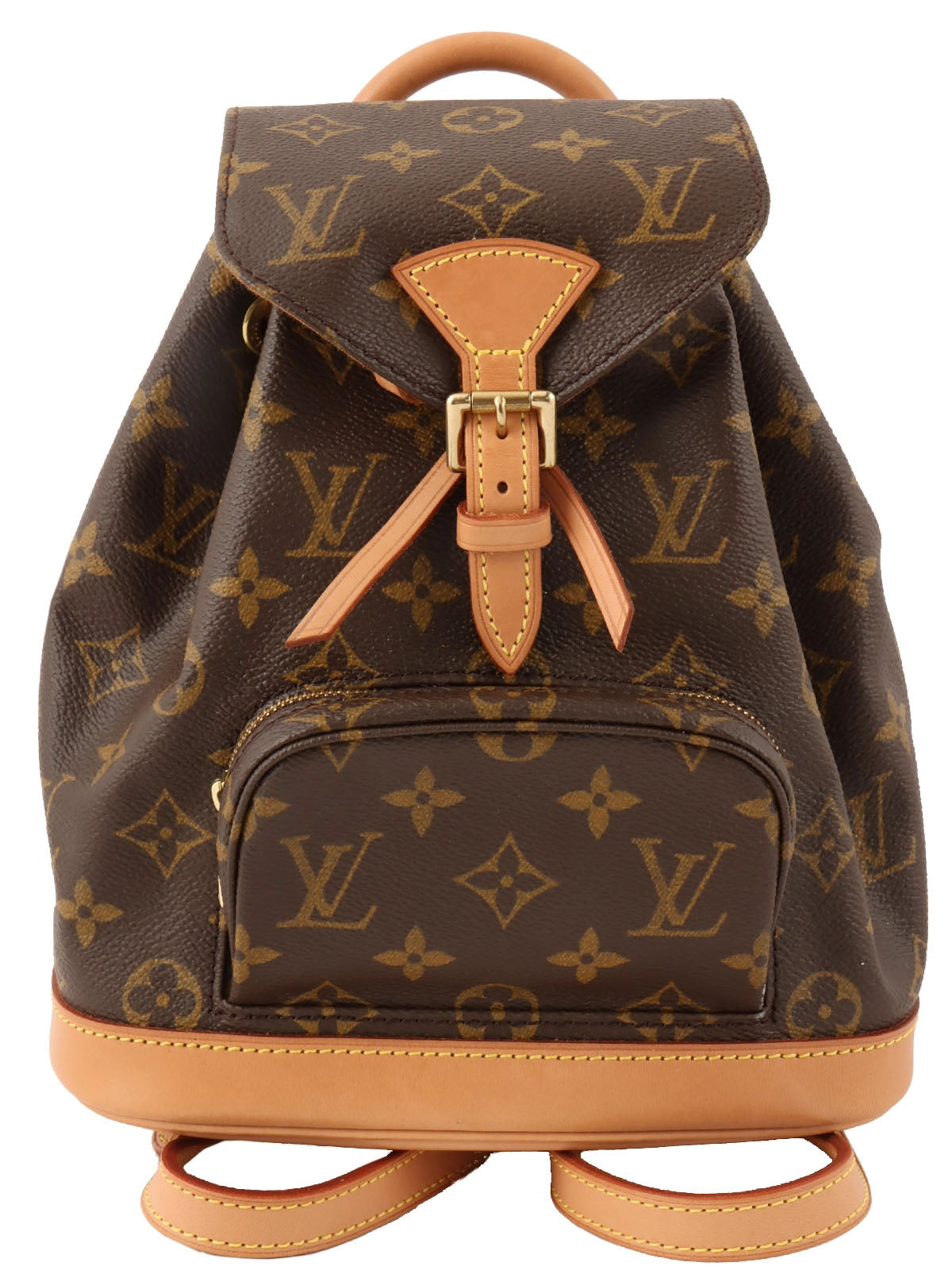 1997 Monogram Mini Montsouris 棕色帆布包
