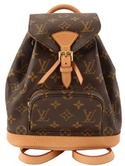 1997 Monogram Mini Montsouris 棕色帆布包
