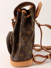 1997 Monogram Mini Montsouris 棕色帆布包