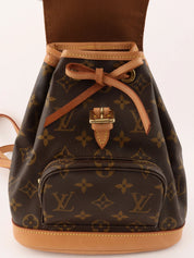 1997 Monogram Mini Montsouris 棕色帆布包