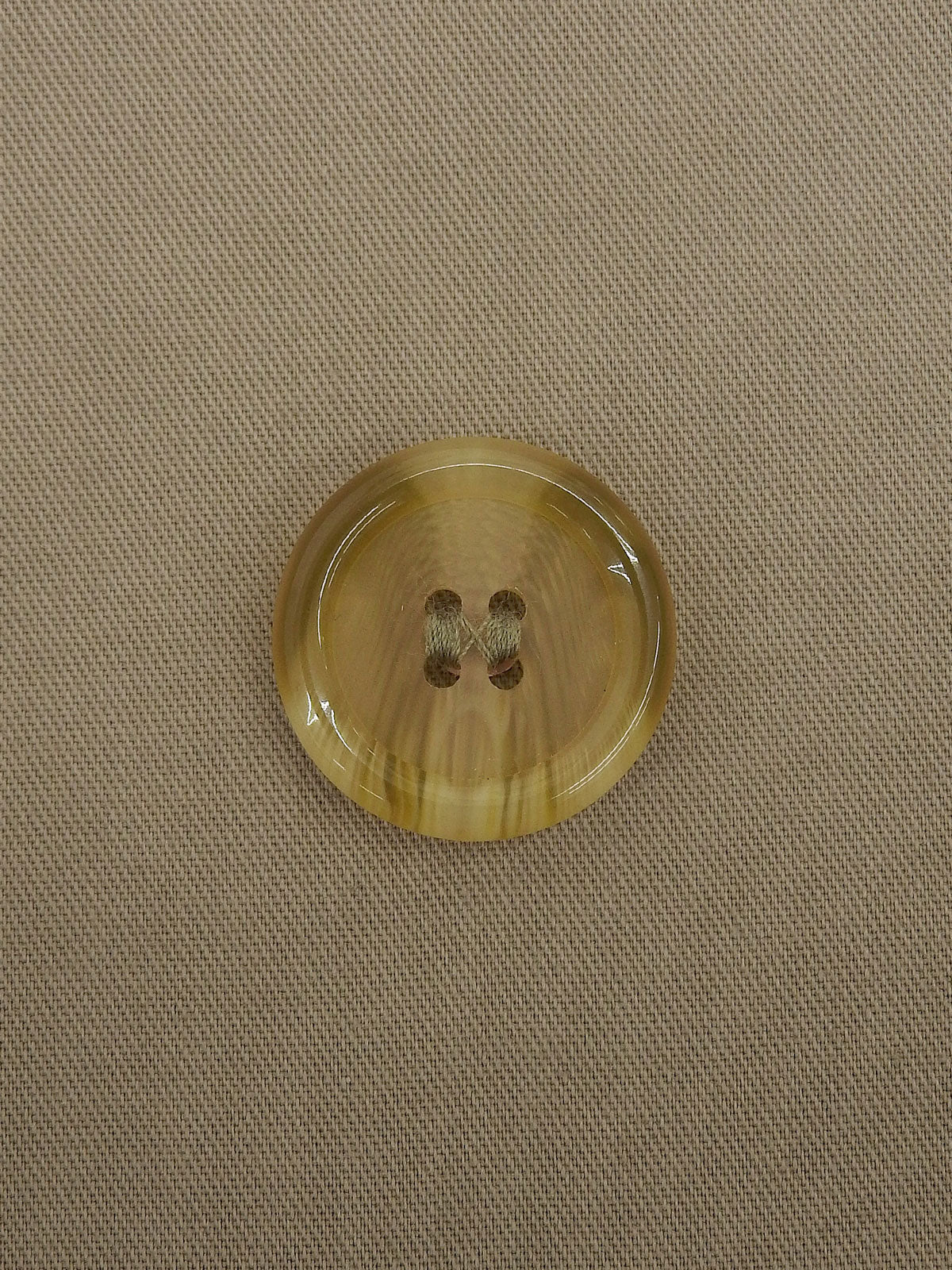Nova 米色格纹衬里圆领大衣
