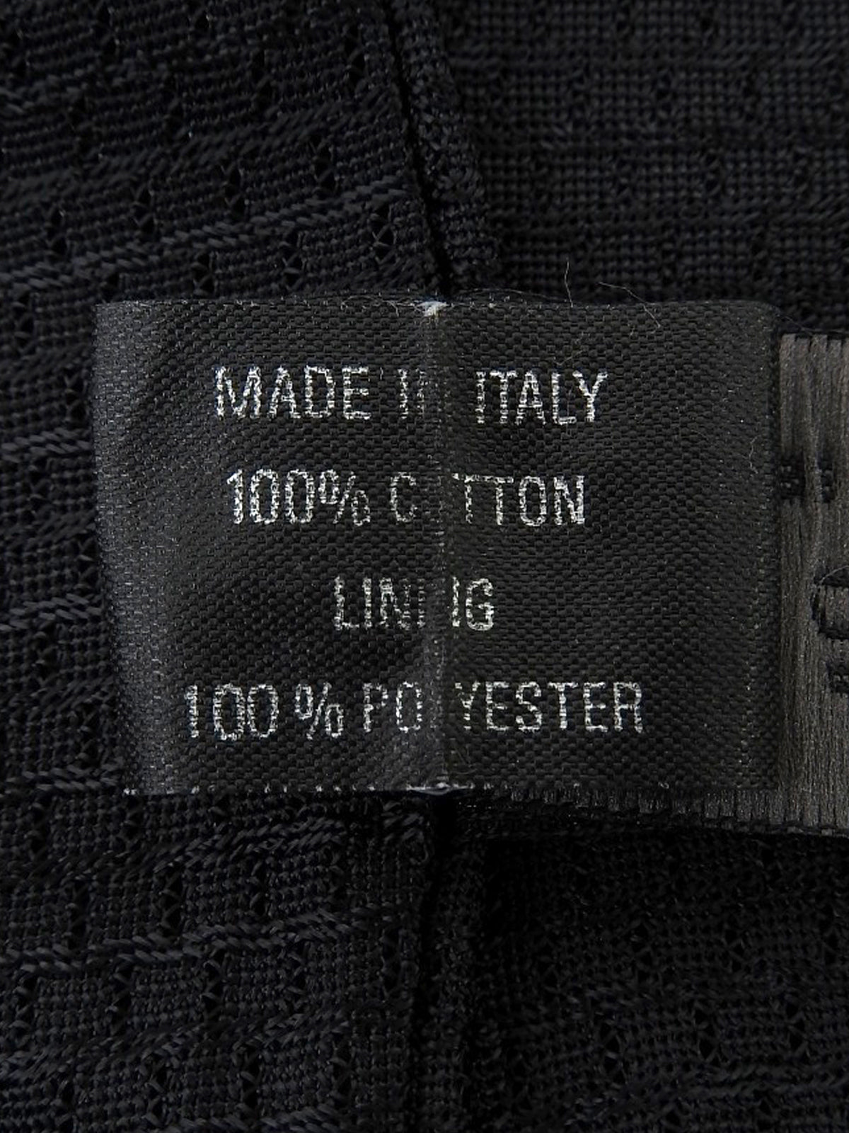 Side Logo Sleeveless Top in Black