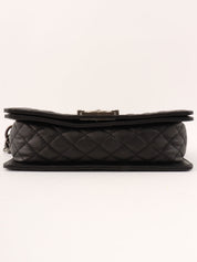 2014 Boy Chanel Chain Shoulder Bag in Black