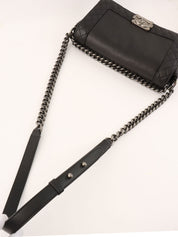 2014 Boy Chanel Chain Shoulder Bag in Black