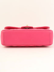 2015 Matelasse Stitch CC 旋锁单肩包 粉色