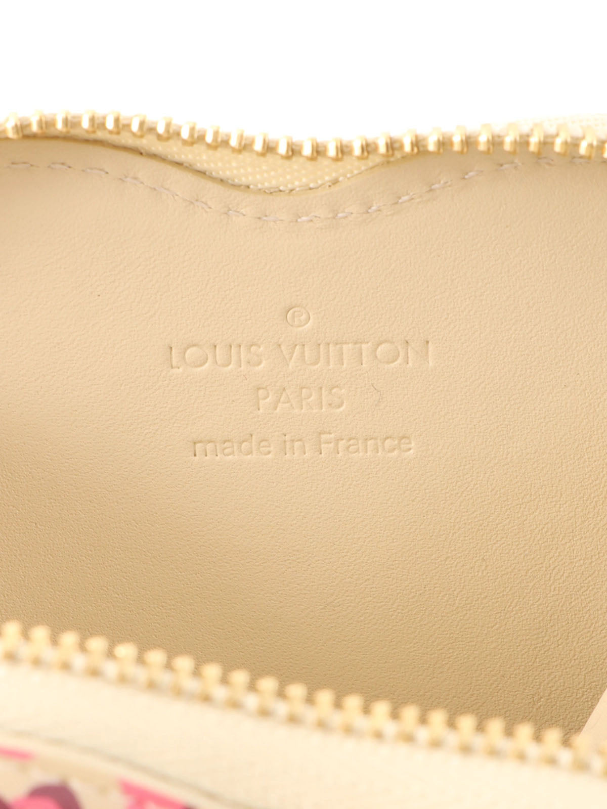 2010 Monogram Vernis Porte Monnaie Cool Leopard Print Blanc Corail