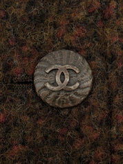 1998 Alpaca CC Mark 纽扣套装,棕色/多色