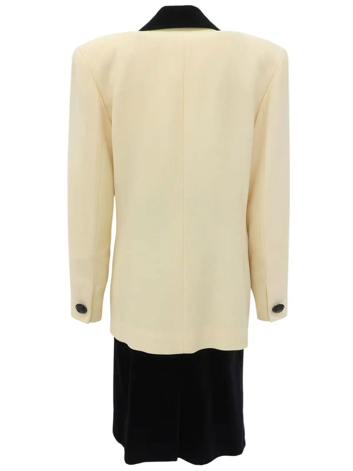 Velour Bicolor Set Up Ivory/Black